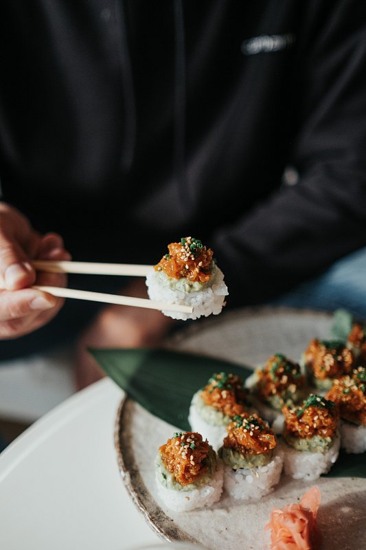 Tuna tartar rolka